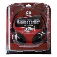 FONE + MIC C3T MI-2280 GAMER TRICERIX